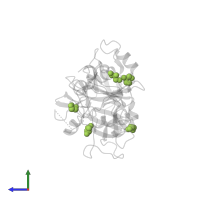 GLYCEROL in PDB entry 3zwz, assembly 1, side view.