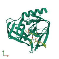 3D model of 3zza from PDBe