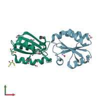 3D model of 3zzx from PDBe