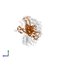 Cullin-4B in PDB entry 4a0c, assembly 1, side view.