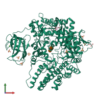 3D model of 4a4a from PDBe