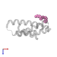 2,5,8,11,14,17-HEXAOXANONADECAN-19-OL in PDB entry 4a5x, assembly 2, top view.