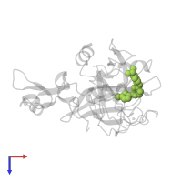 5-CHLORO-THIOPHENE-2-CARBOXYLIC ACID [2-(1--ISOPROPYL-PIPERIDIN-4-YLSULFAMOYL)-ETHYL]-AMIDE in PDB entry 4a7i, assembly 1, top view.