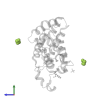 1,2-ETHANEDIOL in PDB entry 4a9o, assembly 1, side view.