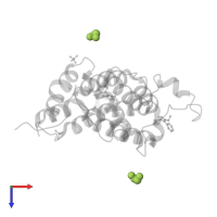 1,2-ETHANEDIOL in PDB entry 4a9o, assembly 1, top view.