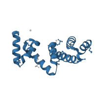 The deposited structure of PDB entry 4ae4 contains 1 copy of CATH domain 1.20.120.1920 (Four Helix Bundle (Hemerythrin (Met), subunit A)) in Ubiquitin-associated protein 1. Showing 1 copy in chain B.