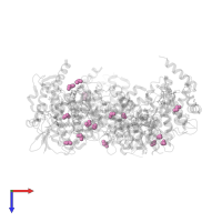 1,2-ETHANEDIOL in PDB entry 4ags, assembly 1, top view.