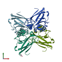 3D model of 4azu from PDBe