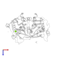 MAGNESIUM ION in PDB entry 4b13, assembly 2, top view.