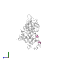 ACETATE ION in PDB entry 4b9k, assembly 2, side view.