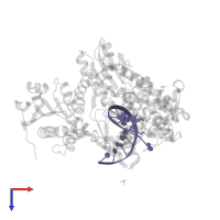 5'-D(*CP*AP*AP*FOXP*CP*GP*AP*GP*TP*CP*AP*GP*GP*CP*TP)-3' in PDB entry 4b9u, assembly 1, top view.