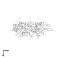 MAGNESIUM ION in PDB entry 4bbg, assembly 1, top view.