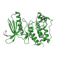 The deposited structure of PDB entry 4bi0 contains 1 copy of Pfam domain PF00069 (Protein kinase domain) in Dual specificity protein kinase TTK. Showing 1 copy in chain A.