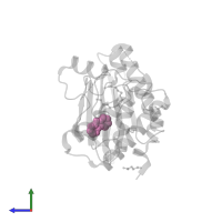 5H-pyrimido[5,4-b]indole in PDB entry 4bi0, assembly 1, side view.