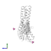 SULFATE ION in PDB entry 4biz, assembly 2, side view.