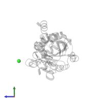 CHLORIDE ION in PDB entry 4bvh, assembly 1, side view.