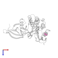 ACETATE ION in PDB entry 4c61, assembly 2, top view.