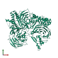 DNA polymerase alpha-binding protein in PDB entry 4c8s, assembly 1, front view.