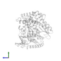 FORMIC ACID in PDB entry 4cch, assembly 1, side view.