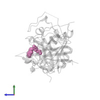 (2S)-2-azanyl-N-[(2S)-1-azanylidene-3-(4-phenylphenyl)propan-2-yl]butanamide in PDB entry 4cdc, assembly 2, side view.