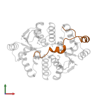Antitoxin VapB15 in PDB entry 4chg, assembly 2, front view.