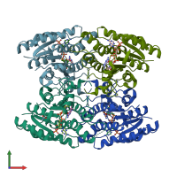 3D model of 4clx from PDBe