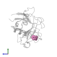 PROLINE in PDB entry 4cyh, assembly 1, side view.