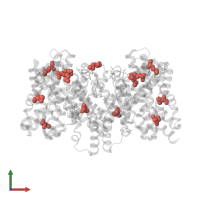 Modified residue MSE in PDB entry 4cz8, assembly 1, front view.