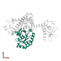 Transforming protein RhoA in PDB entry 4d0n, assembly 1, front view.