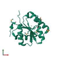 3D model of 4dad from PDBe