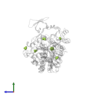 1,2-ETHANEDIOL in PDB entry 4dbr, assembly 1, side view.