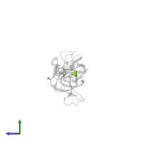 PHOSPHATE ION in PDB entry 4deq, assembly 3, side view.