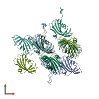 3D model of 4dip from PDBe