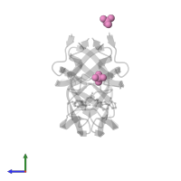 PHOSPHATE ION in PDB entry 4djq, assembly 1, side view.