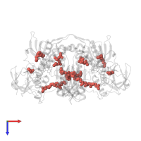 Modified residue MSE in PDB entry 4dna, assembly 1, top view.