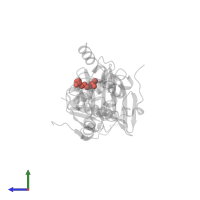 Modified residue ALY in PDB entry 4dnc, assembly 1, side view.