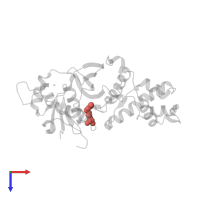 Modified residue ALY in PDB entry 4dnc, assembly 1, top view.