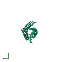 Syntaxin-10 in PDB entry 4dnd, assembly 1, side view.