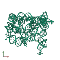PDB entry 4ds6 coloured by chain, front view.