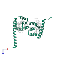 Centromere protein S in PDB entry 4e44, assembly 1, top view.