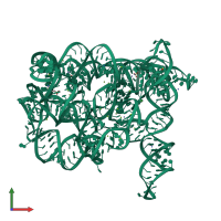 PDB entry 4e8n coloured by chain, front view.