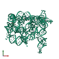 PDB entry 4e8p coloured by chain, front view.
