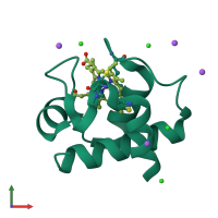 3D model of 4eie from PDBe