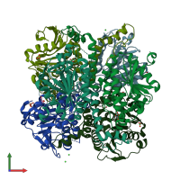 3D model of 4els from PDBe