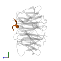Histone-lysine N-methyltransferase SETD1B in PDB entry 4es0, assembly 1, side view.