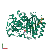 3D model of 4fcf from PDBe
