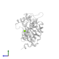 MAGNESIUM ION in PDB entry 4fig, assembly 1, side view.