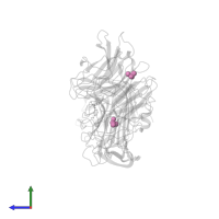 DIMETHYL SULFOXIDE in PDB entry 4fpj, assembly 1, side view.