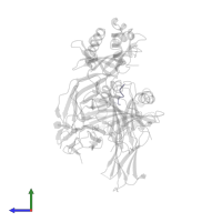 Synthetic peptide in PDB entry 4fqx, assembly 1, side view.