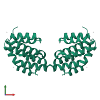 Regulation of nuclear pre-mRNA domain-containing protein 1B in PDB entry 4fu3, assembly 3, front view.